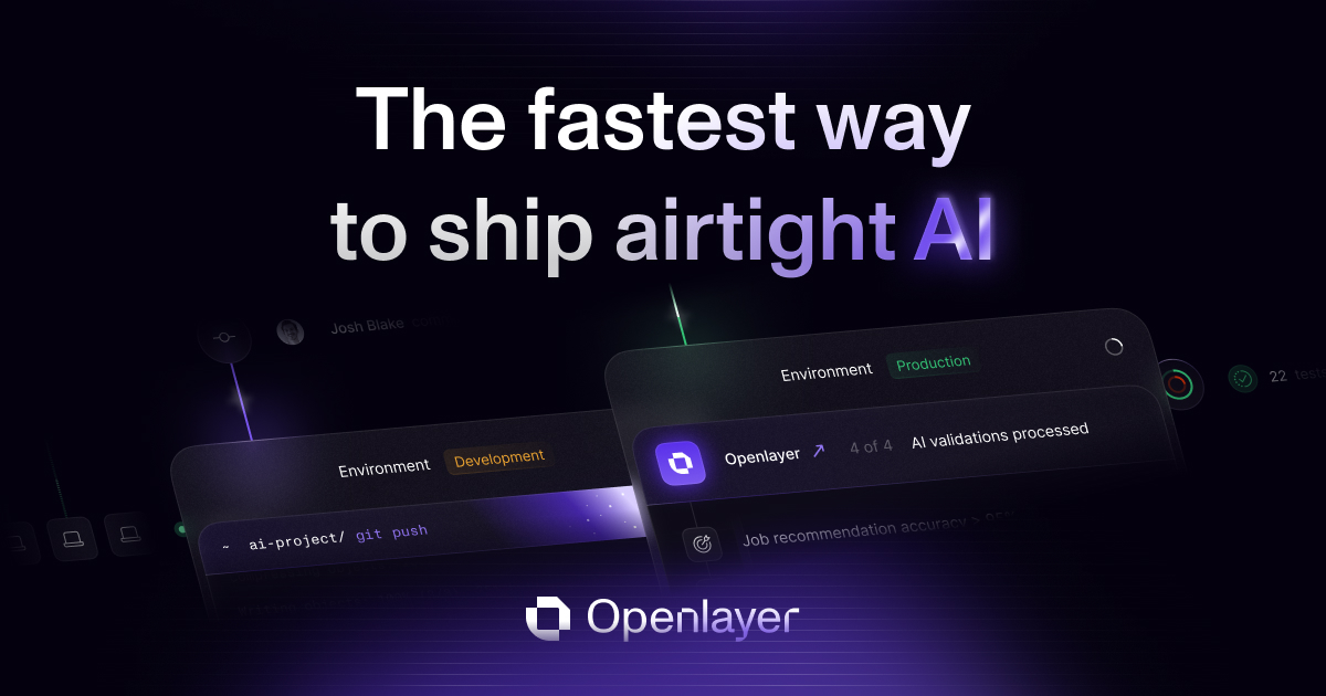 Openlayer: Enterprise-grade AI quality, evaluation and monitoring